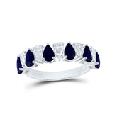 5/8CTW-DIA ANA M 1 1/3CTW-PS-BS NAT GEM RING